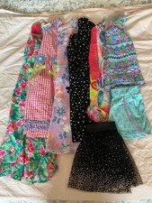 Lot of 8 Girls Dresses Rompers Shirt  Short Set Size 5