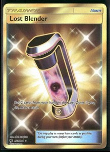 Lost Blender 233/214 Secret Rare - Pokemon TCG Lost Thunder 2018 NM