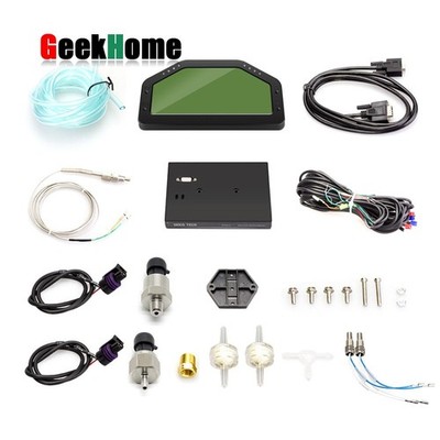 SINCOTECH DO908 Car Race Dash Full Sensor Dashboard LCD Rally Gauge gh23