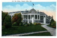 The Clifton Niagara Falls Ont Vintage Hotel Postcard Unused Canada