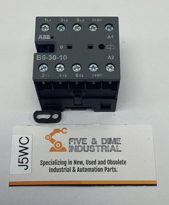 ABB B6-30-10 Miniature Contactor 220-240VAC Coil 3 Phase Breaking