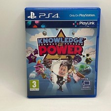 PLAYSTATION PS4 KNOWLEDGE IS POWER BOXED VIDEO GAME WITHOUT BOOKLET
