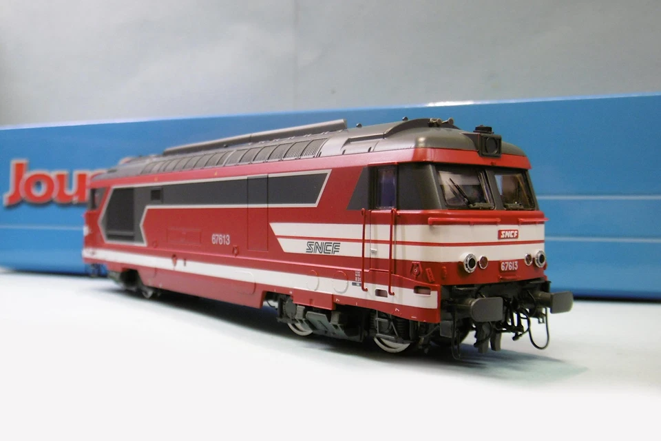 Jouef - Locomotive DIESEL BB 67613 CAPITOLE SNCF jaune ép. VI HJ2464 Neuf HO - Photo 2/4