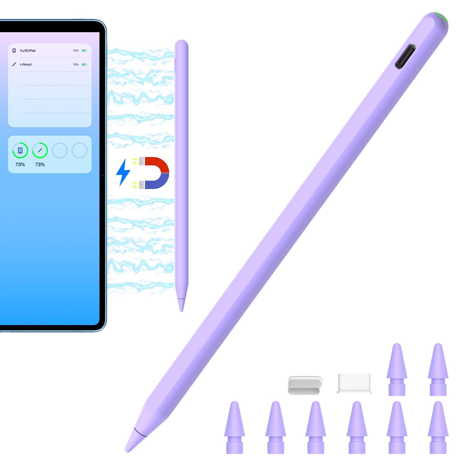 Magnetic Wireless Charging Pencil 2nd Gen for iPad 2018-2023 Models