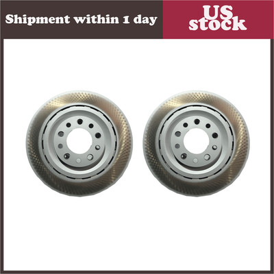 NEW left + right rear brake rotor kit 3Y0615601A for  Bentley Mulsanne 2011-2020