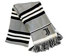 Sciarpa Tubolare Ufficiale Grigio Nero Bianco Logo JJ - Acrilico - TUB004-2