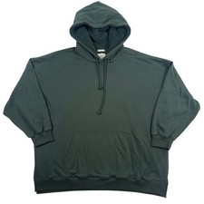 American Eagle Women's XL Green Jegging Fit Sweatshirt Oversized Pullover Hoodie