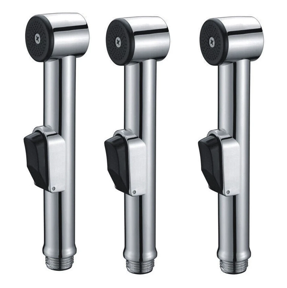 1-3x Hand Duschkopf Intim Hygiene Dusche WC Bad Bidet Brause Edelstahl Neu - Bild 2 von 4
