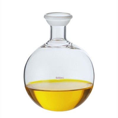 500ml S35 Glass Flask Spherical Joint Round Bottom Chemistry Ball Socket Bottle