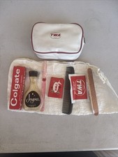 Vintage TWA Amenity Kit with Original Content...