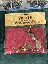 Bandana Disney D-Haro Pirati dei Caraibi Jack Sparrow rara autentica