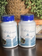 2x 15-Day Cleanse - Gut and Colon Support Caffeine-Free Advanced Formula Non-GMO