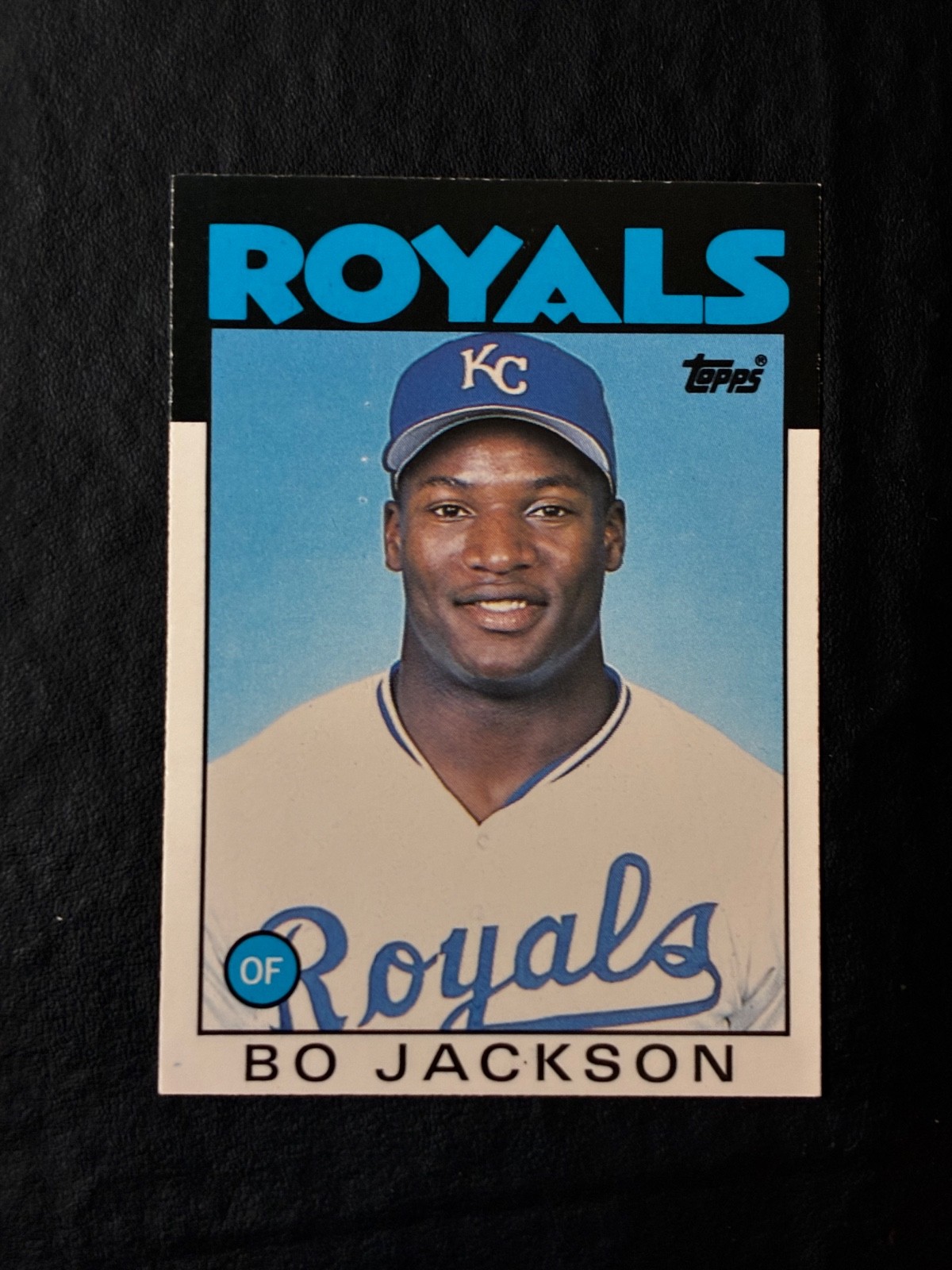 1986 Topps Traded Bo Jackson #50T (RC) - No Creases - EX/NM
