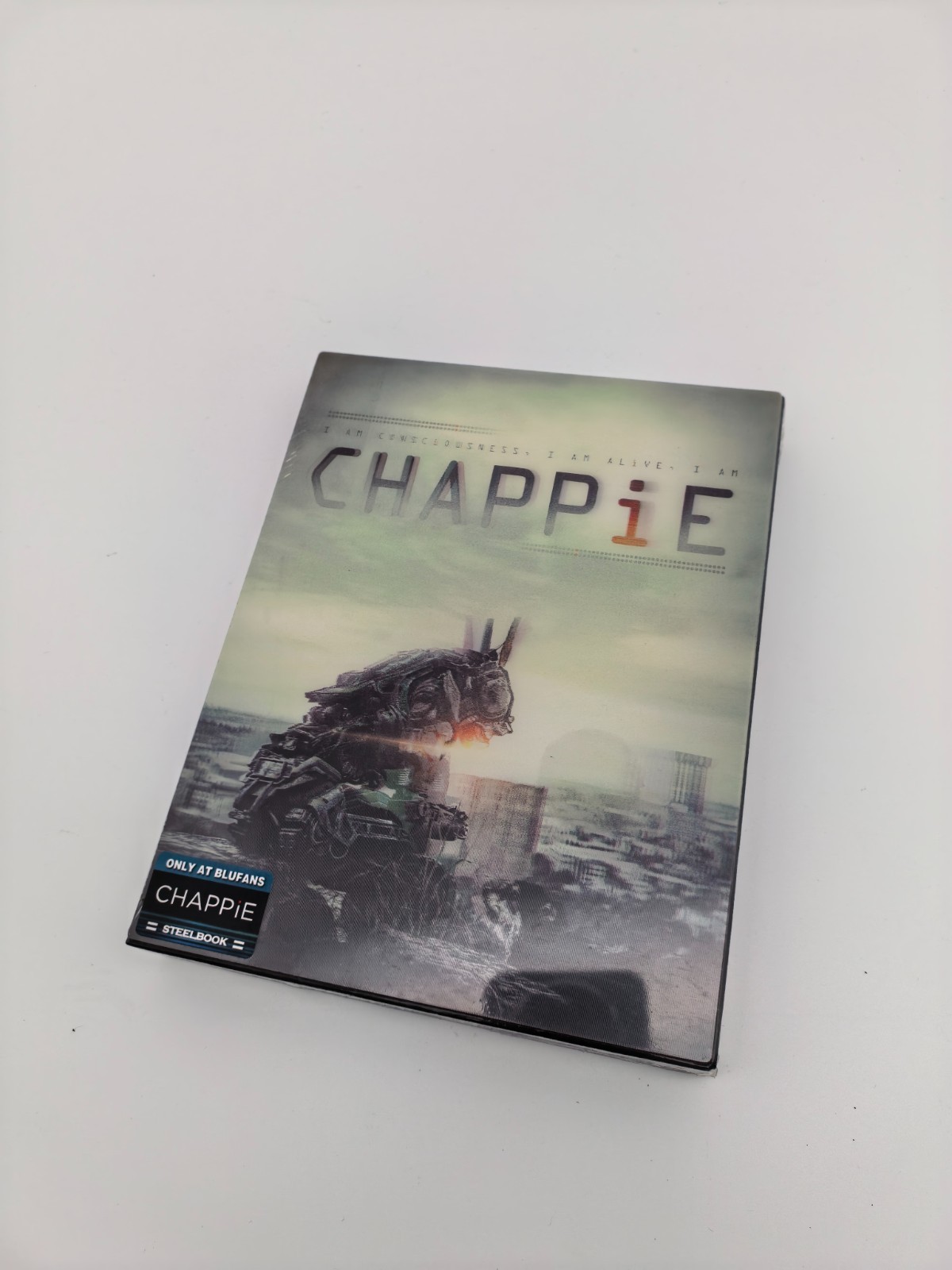 Blufans Chappie Bluray Steelbook Lenticular,New/Sealed