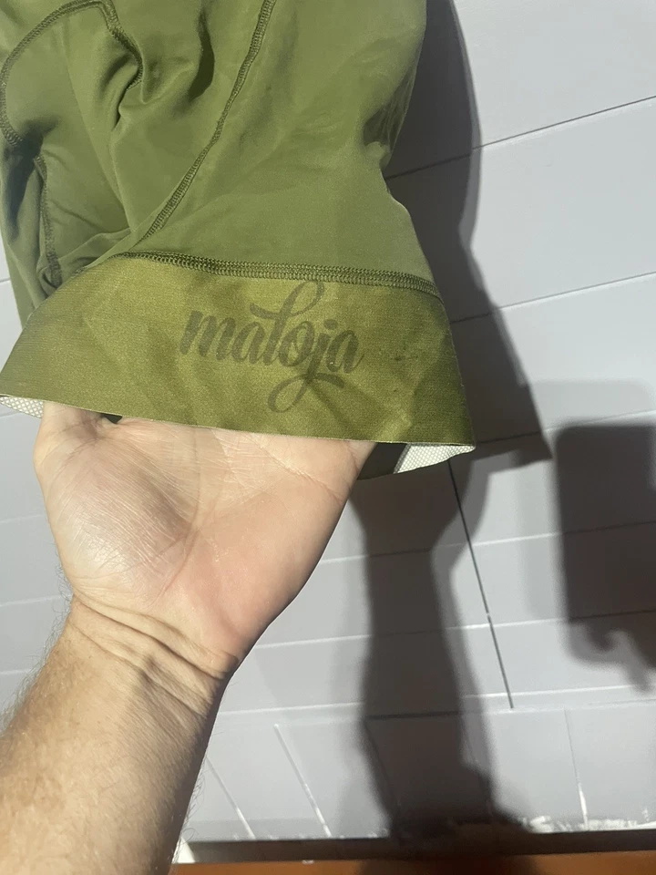 MALOJA Air Apparel Padded Cycling Shorts Womens (L) Rock And Roll - Image 2 of 4