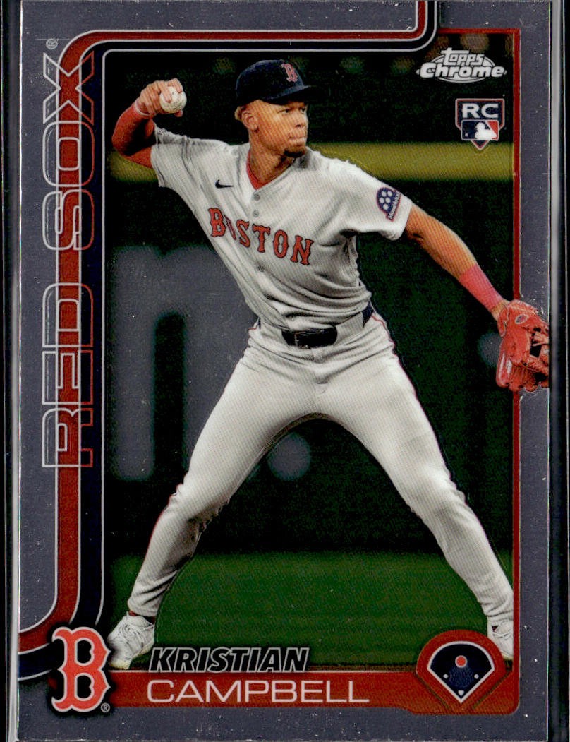 2025 Topps Chrome Kristian Campbell #171 RC