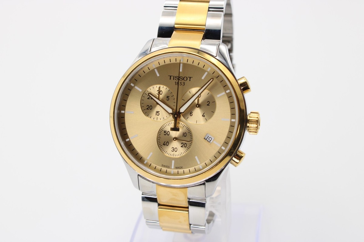 TISSOT Chrono XL Classic T116.617.22.021.00 Gold Dial Men's Watch
