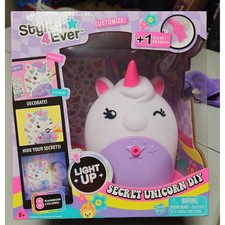 Style 4 Ever Secret Unicorn DIY Light Up Activity Kit Canal Toys 23624 New