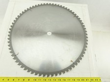 20" Non-Ferrous Metal Cutting Circular Saw Blade 72 Tooth Carbide Re-Sharpened