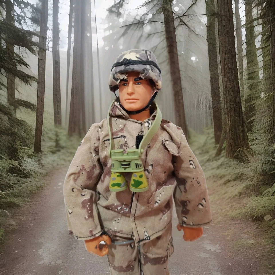 90s Hasbro Action Man Original And Sky Diver Parachute Great Rare  - Imagen 2 de 3