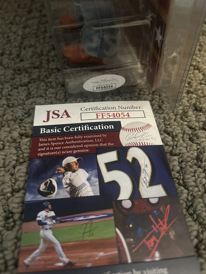 Figuras de acción Dukes of Hazard Daisy And Bo Duke figura de 12 pulgadas firmada con certificado de autenticidad Foto 4 de 4