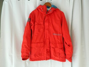 Burton-Mens-Medium-Ski-snowboard-Jacket-Red-with-Blue