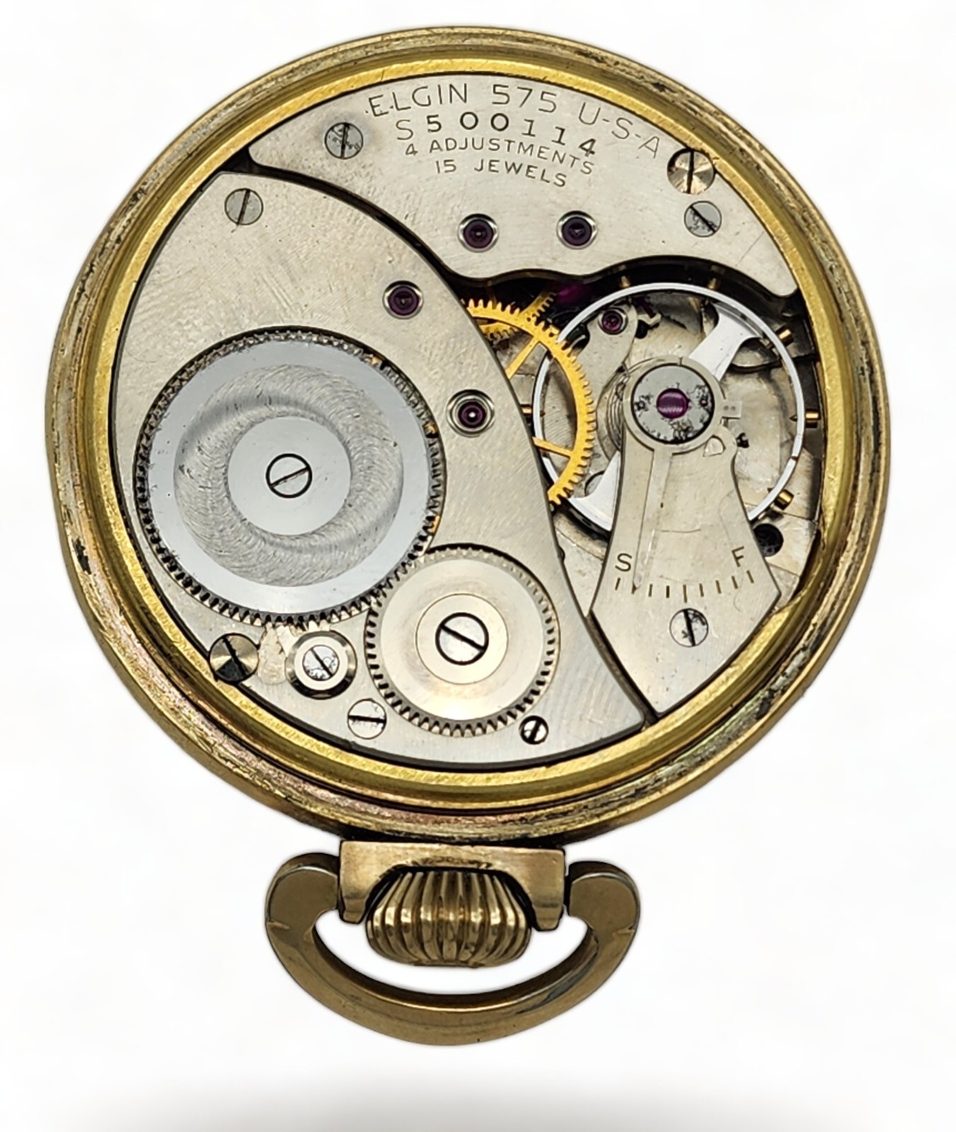 Antique ELGIN Gold Filled Pocket Watch 15 Jewels eBay