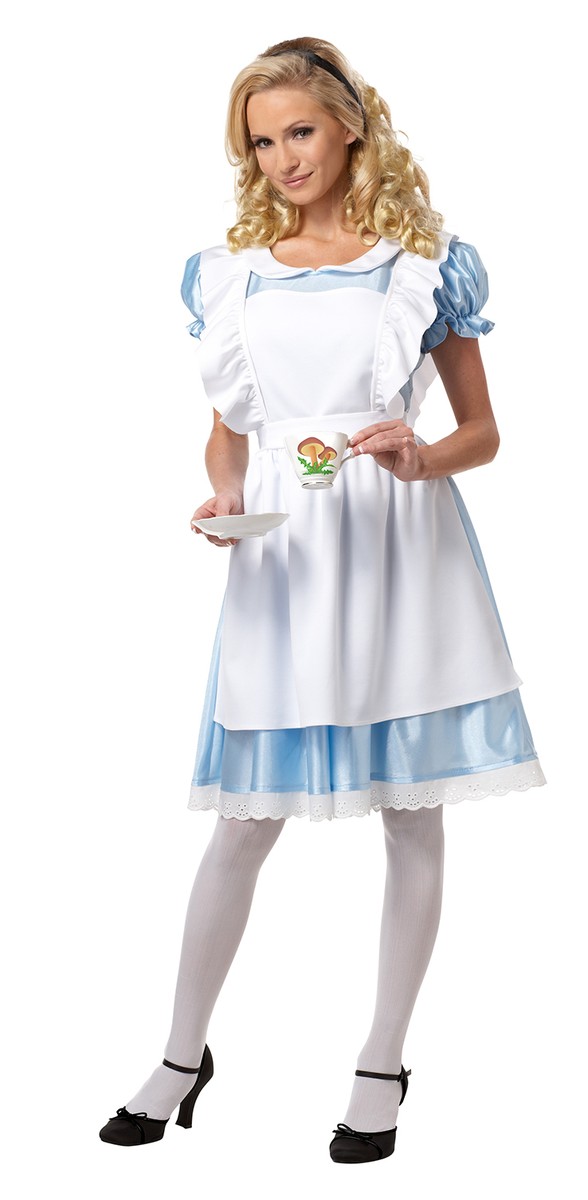 white christmas dresses Classic Alice in Wonderland main image 1