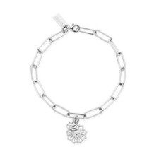 Chlobo Silver Balance and Harmony Link Bracelet