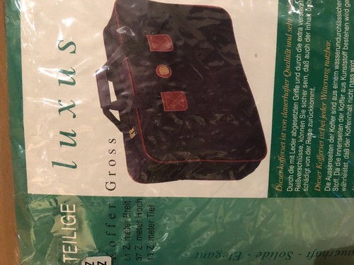 Italian Design Travel Bag 51 X 37 X 13 Green - Picture 9 of 10
