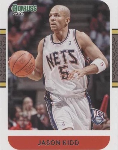 2024-25 Panini Private Signings Jason Kidd On Card Auto SSP PSA 7 