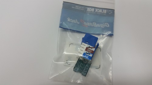 New, QTY-5 Black Box Gigabase 2, FMT920-R2 Universal Wiring Jack Cat 5e - Picture 11 of 11