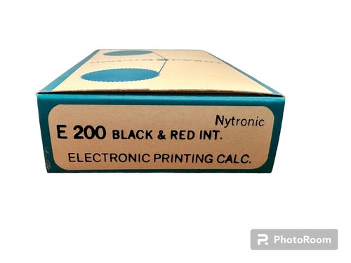 Nylon Typewriter Ribbon Unopened E 200 Black And Red Int PRINTING CALC NIB - 第 2/3 張圖片