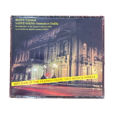THOMAS BEECHAM BIZET: CARMEN; SAINT-SAËNS: SAMSON ET DALILA NEW CD