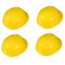 4 Pcs Kids Yellow Construction Hat kids party hats Construction Hard Hats for