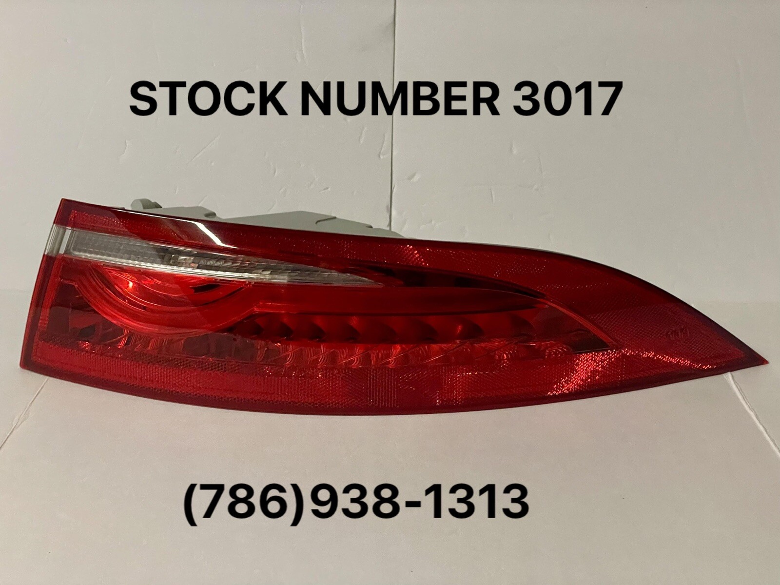 2016 2017 2018 Jaguar XF Passenger RH LED Tail Light OEM C44r for