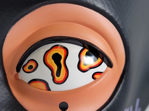 MASHKOW NYC X Sheisty Turbo Hood Fake Graffiti New York Face Figur - ohne Karton - Bild 5 von 14