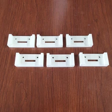 Fits Hart 40v Battery Holder Mount White 6 Organizers