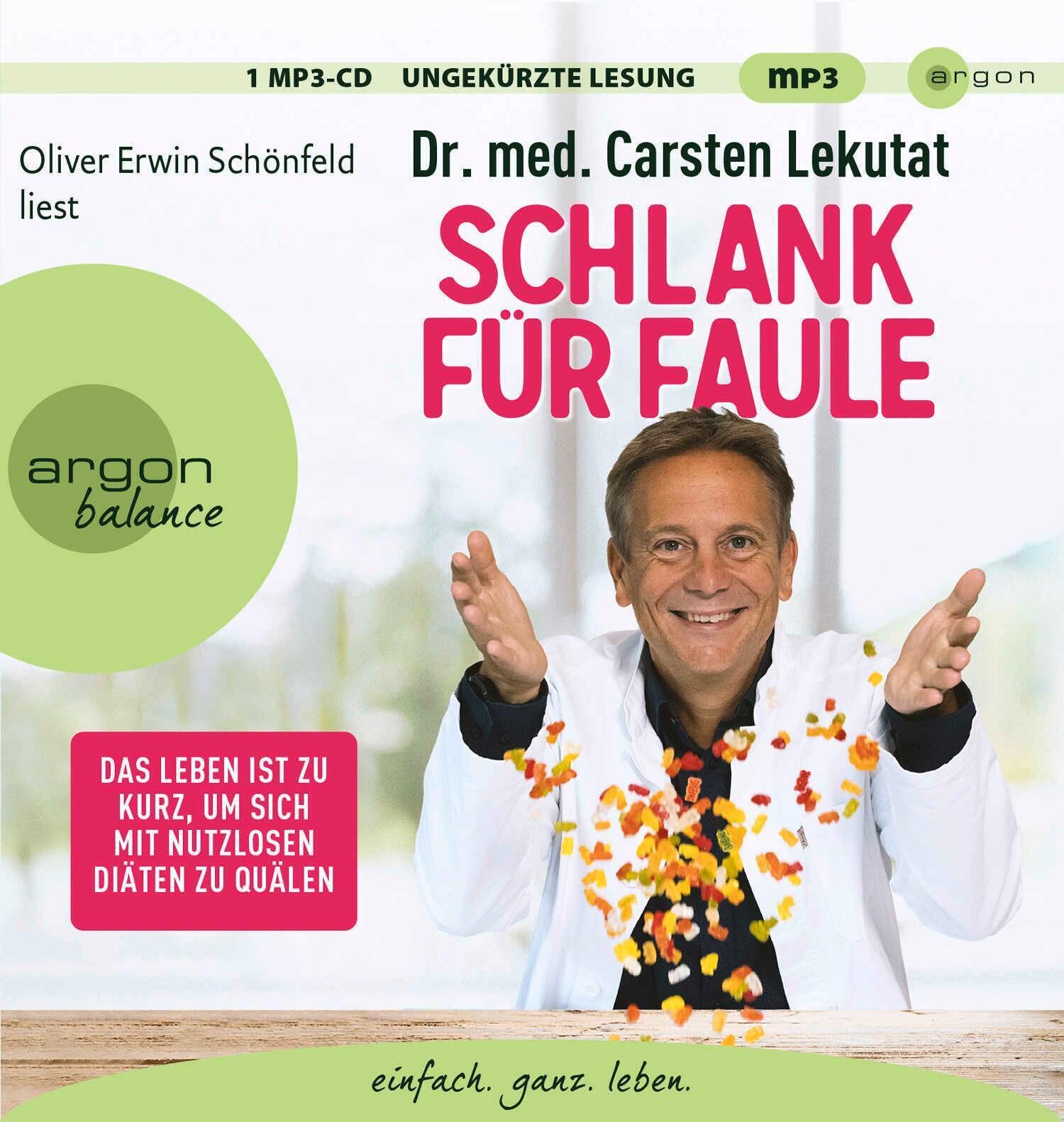 Thumbnail - Schlank Für Faule | Carsten Lekutat | Mp3 | 67 Tracks | Deutsch | 2022