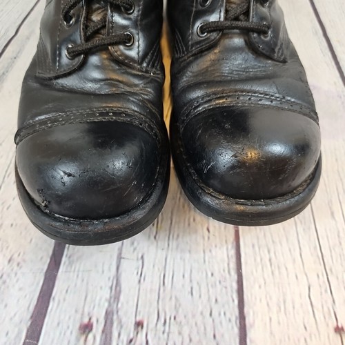 Vintage Corcoran Stoughton Boots Military Jump 1960s Sz 8.5 EE USA Grunge Gothic - Picture 5 of 12