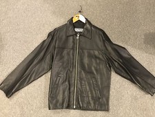 Dakota Lederjacke mit Kragen und Reißverschluss