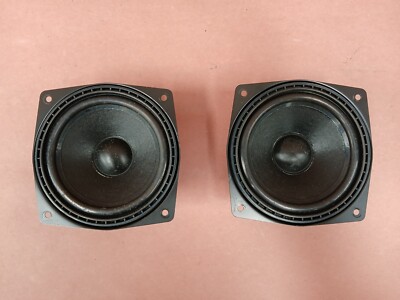 BMW E39 540I M5 525I 528I 530I Top HiFi Front Door Speakers Pair OEM #00182