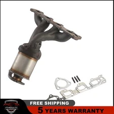 Exhaust Manifold Catalytic Converter For Chevy Malibu Pontiac G6 Saturn Aura 2.4