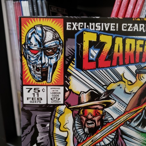 Czarface & MF Doom - Super What? LP (Orange & White Vinyl w/ Alternate Cover) - Picture 4 of 10