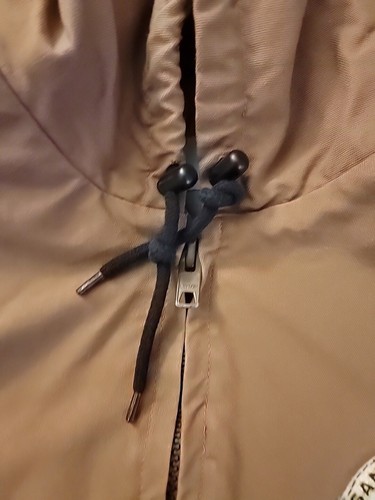 Tyndale FR Jacket Hooded XL Tan Canvas HRC 4 ATPV 46.5 W/ Sf Giants Patch - Picture 12 of 12