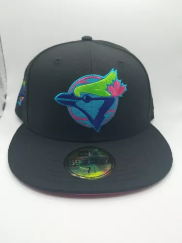 Hat Club Exclusive Toronto Blue Jays New Era Cap Cyberpunk 7 1/2 1992 World...