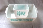Vintage Pyrex Amish Butterprint refrigerator Dish Rectangle Casserole No lids