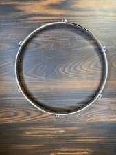 10 6 Lug Triple Flanged Drum Rim 2.0mm Chrome New 10 6 Lug Triple Flanged Drum Rim 2.0mm Chrome New