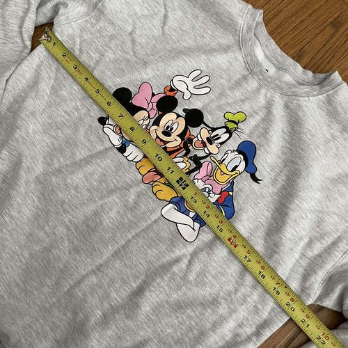Disney x Forever 21 Girls Kids Mickey Minnie & Friends Pullover Sweatshirt 13/14 - 第 5/6 張圖片