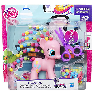 My Little Pony Explore Equestria Cutie Twisty-Do PINKIE PIE Perlenhaarspiel